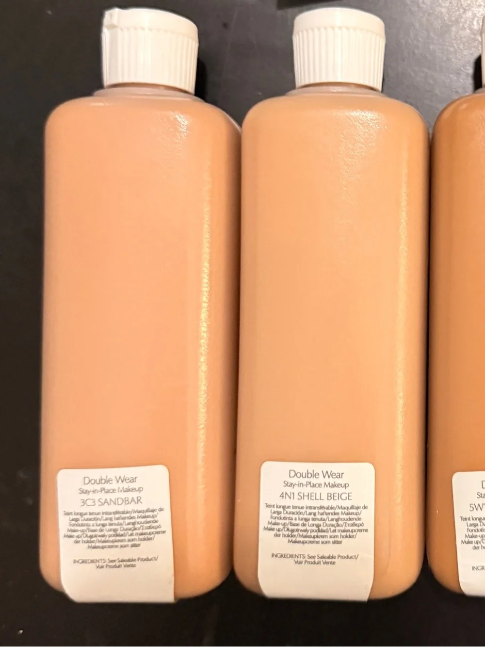 Double Wear ORIGINAL Formula 6.7oz Pro/200ml(Jumbo) 3C3 SANDBAR (A48)-$350 VALUE